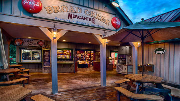 Shopping at Broad Creek Mercantile